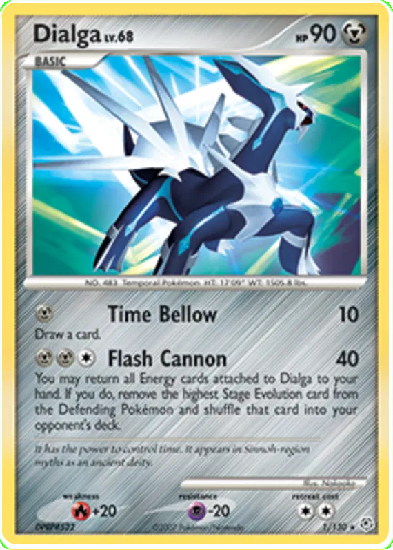 Dialga - Diamond & Pearl #1