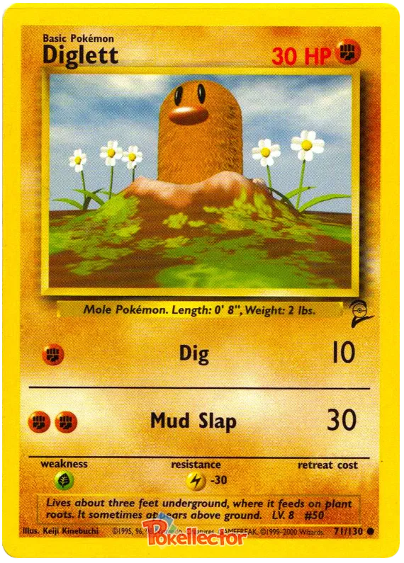 Diglett - Base Set 2 #71