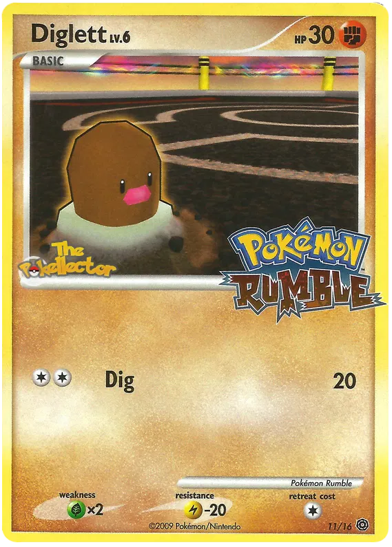 Diglett - Pokemon Rumble #11