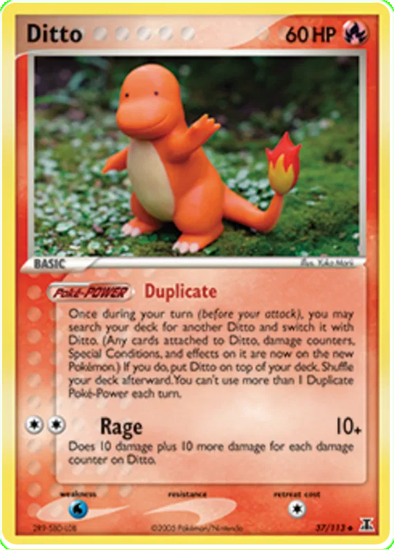 Ditto (Charmander) - EX Delta Species #37