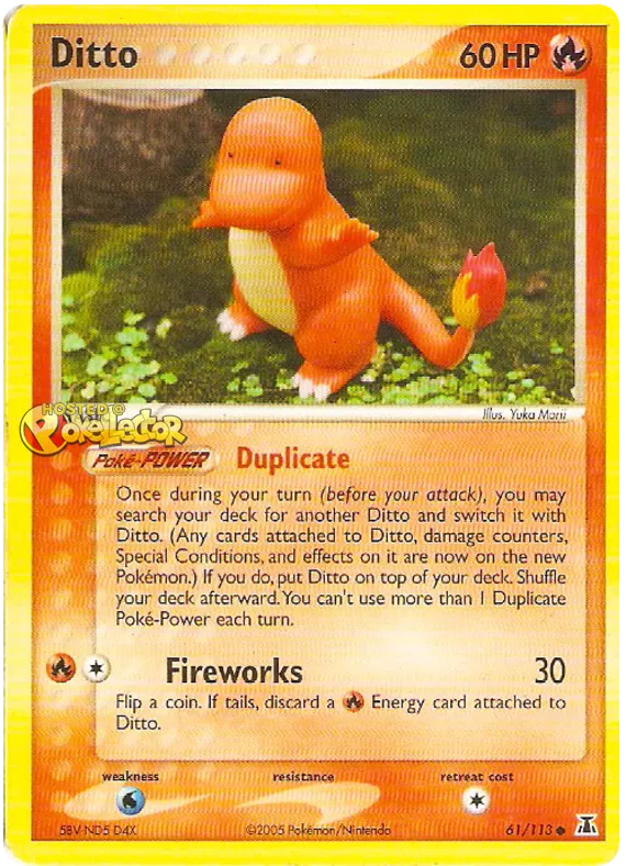 Ditto (Charmander) - EX Delta Species #61