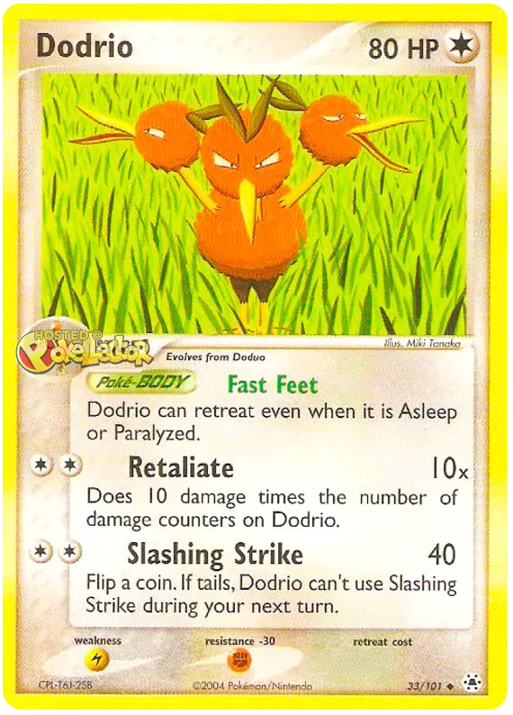 Dodrio - EX Hidden Legends #33