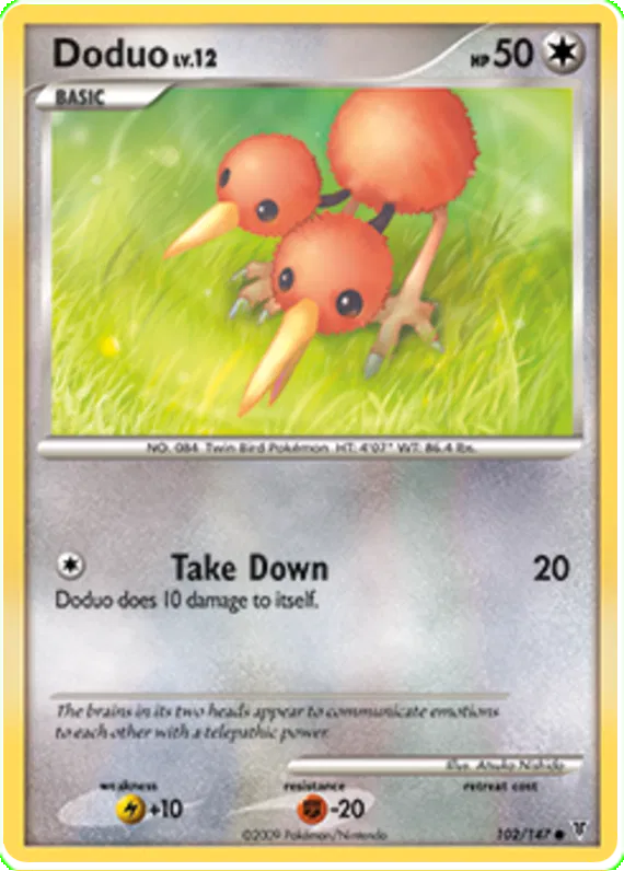 Doduo - Platinum - Supreme Victors #102