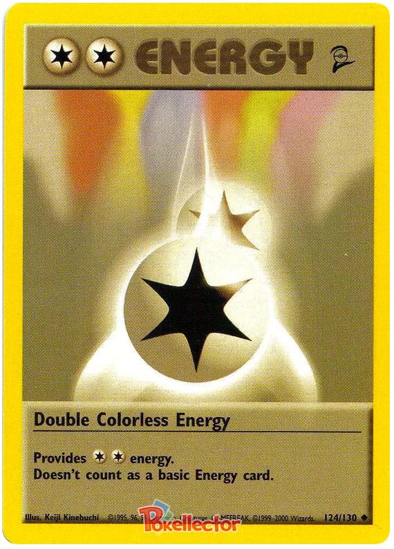 Double Colorless Energy - Base Set 2 #124