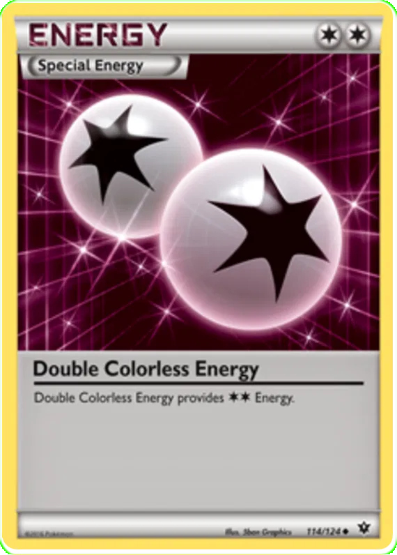 Double Colorless Energy - Fates Collide #114