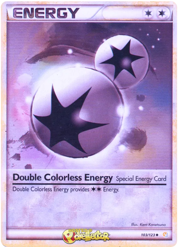 Double Colorless Energy - HeartGold SoulSilver #103