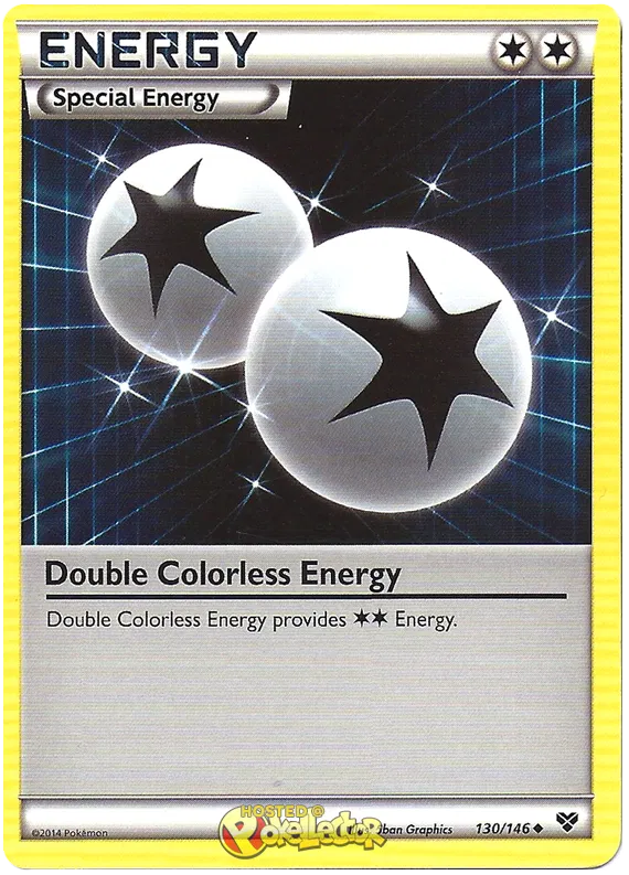 Double Colorless Energy - XY #130