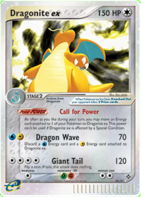 Dragonite EX - EX Dragon #90