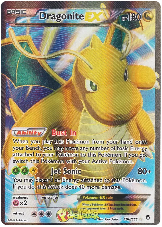 Dragonite EX - Furious Fists #108