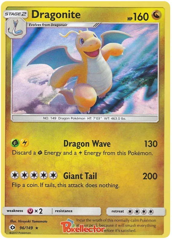 Dragonite - Sun & Moon #96