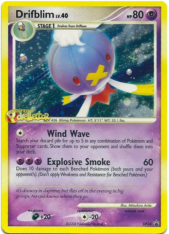 Drifblim - DP Black Star Promos #34