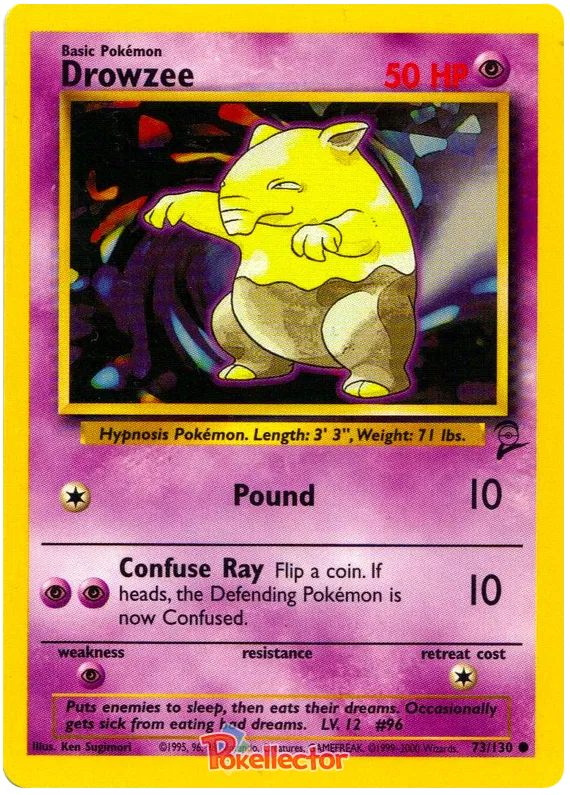 Drowzee - Base Set 2 #73