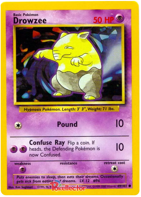 Drowzee - Base Set #49