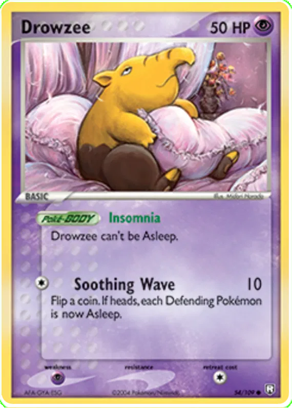 Drowzee - EX Team Rocket Returns #54