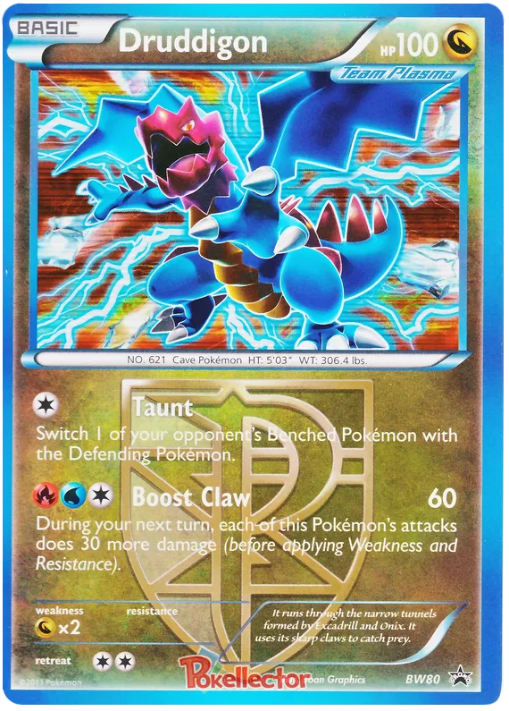 Druddigon - Black & White Promos #80