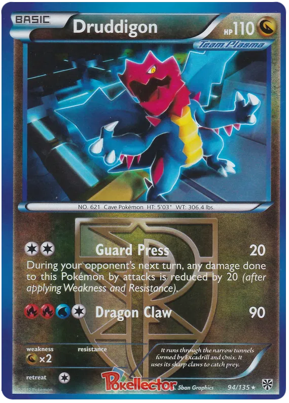 Druddigon - Plasma Storm #94