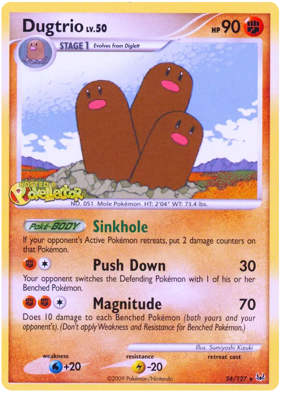 Dugtrio - Platinum #24