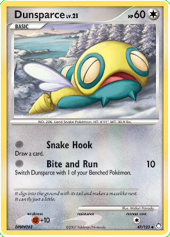 Dunsparce - Mysterious Treasures #47