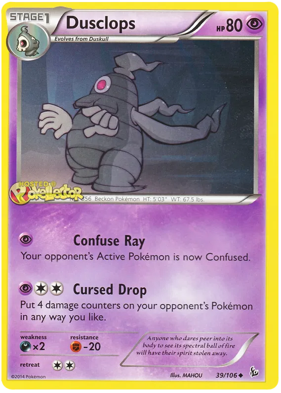 Dusclops - XY Flashfire #39