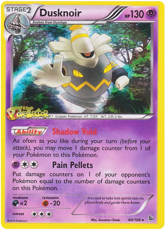 Dusknoir - XY Flashfire #40