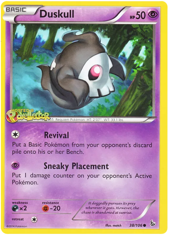 Duskull - XY Flashfire #38