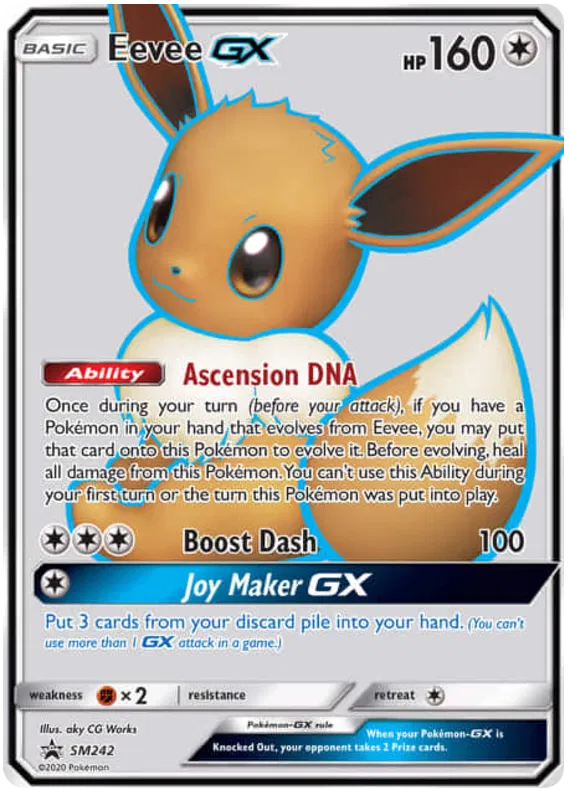 Eevee GX - Sun & Moon Promos #242