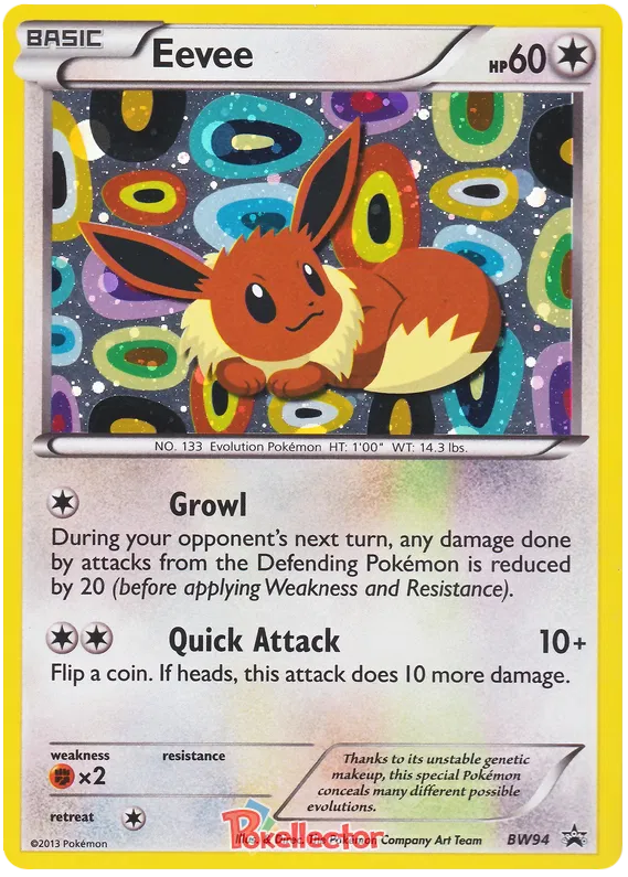 Eevee - Black & White Promos #94