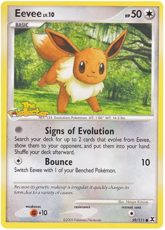 Eevee - Platinum - Rising Rivals #59