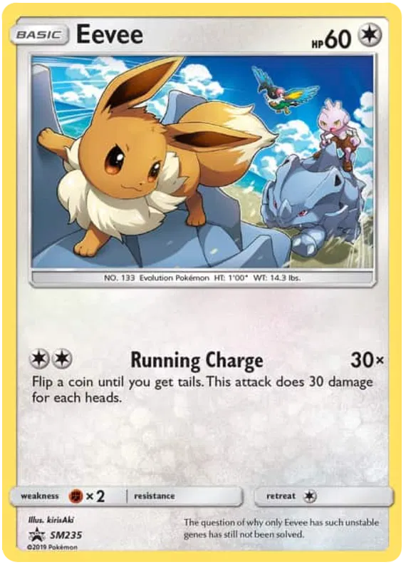 Eevee - Sun & Moon Promos #235