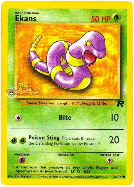 Ekans - Team Rocket #56