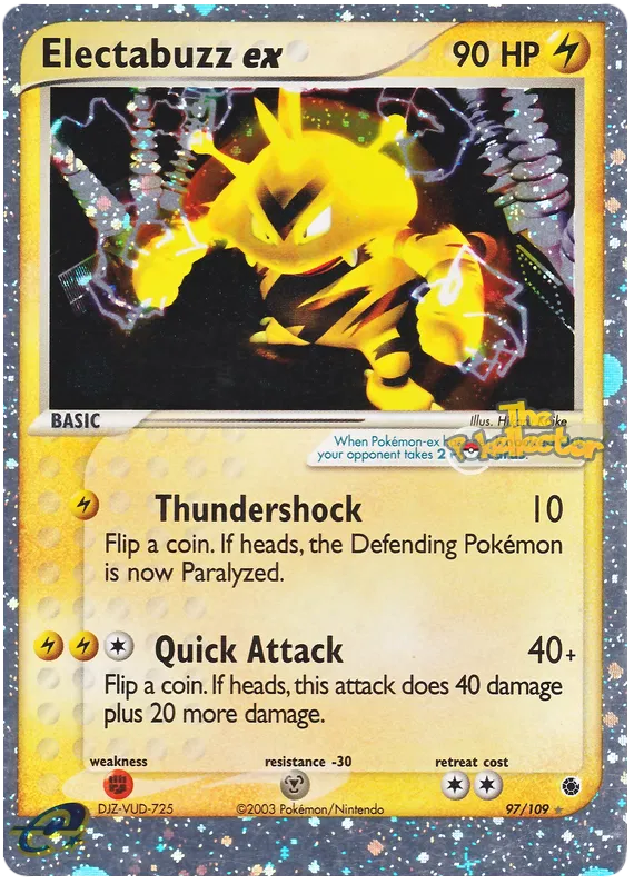 Electabuzz EX - EX Ruby & Sapphire #97