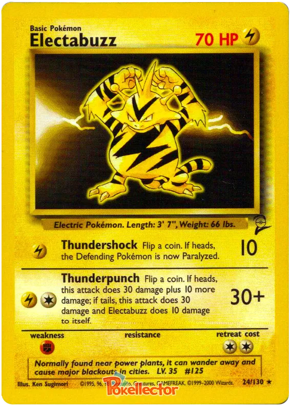 Electabuzz - Base Set 2 #24