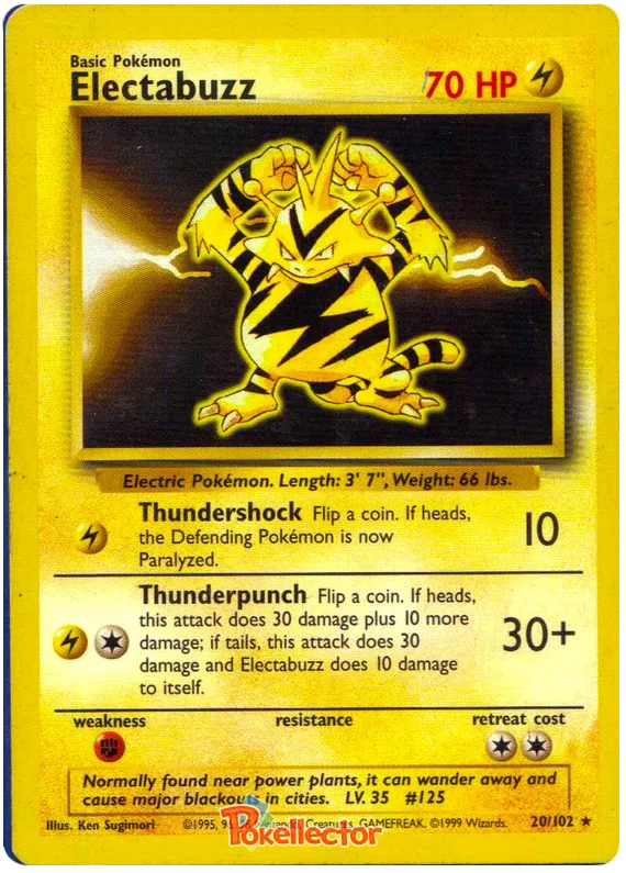 Electabuzz - Base Set #20