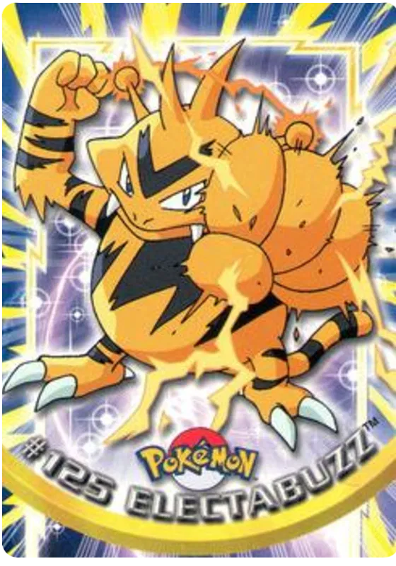 Electabuzz - Topps Series 3 #125