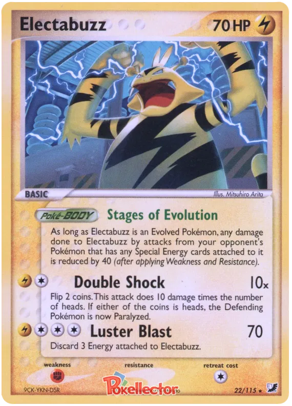 Electabuzz - EX Unseen Forces #22