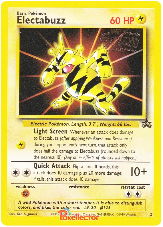 Electabuzz - Wizards of the Coast Promos #2