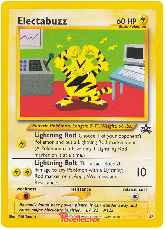 Electabuzz - Wizards of the Coast Promos #46