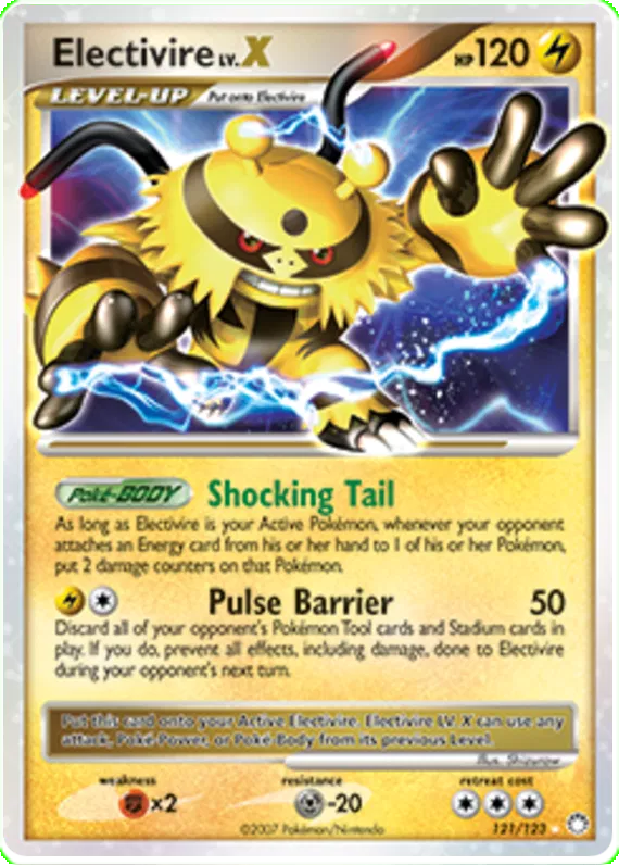 Electivire LV. X - Mysterious Treasures #121