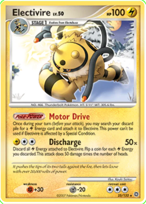 Electivire - Secret Wonders #25