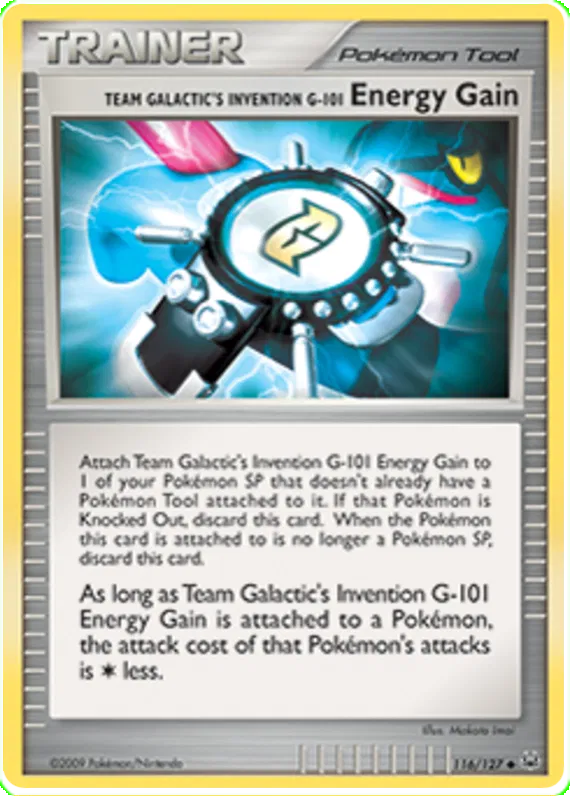 Energy Gain - Platinum #116