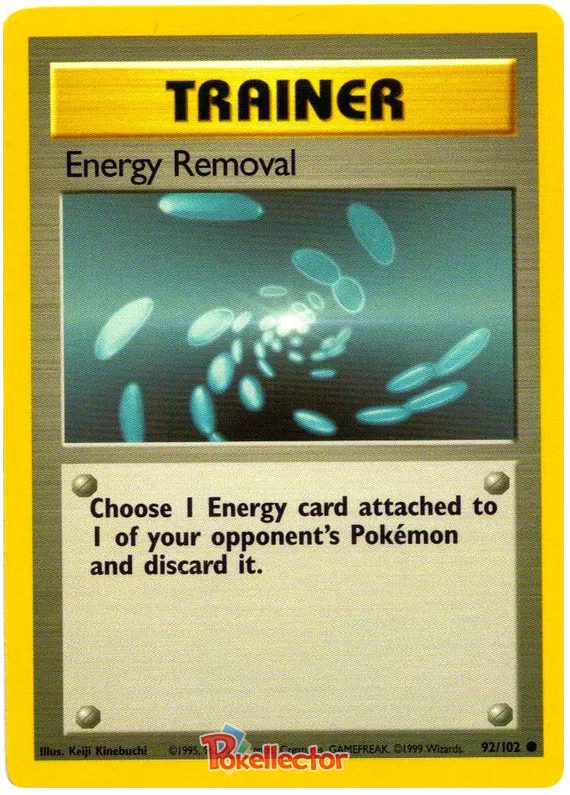 Energy Removal - Base Set #92