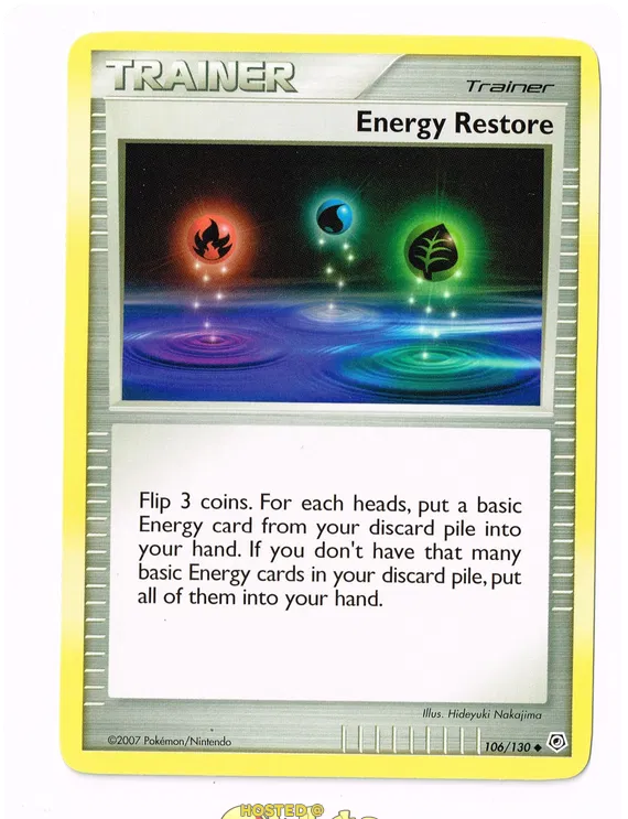 Energy Restore - Diamond & Pearl #106