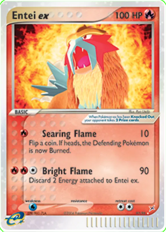 Entei EX - EX Team Magma vs Team Aqua #91