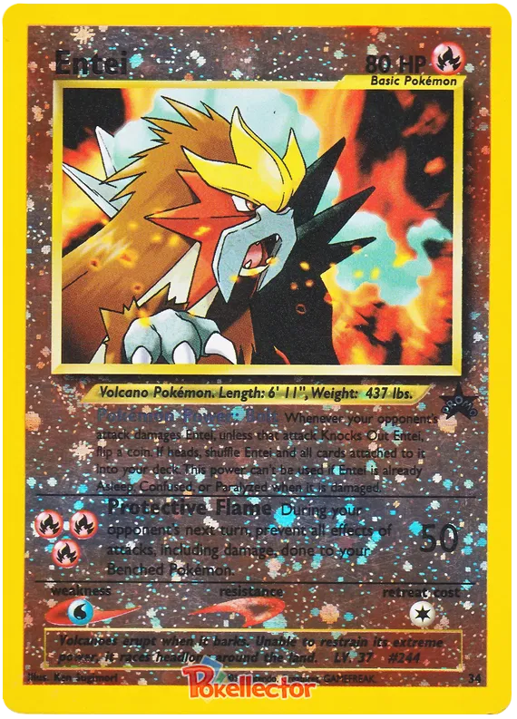 Entei - Wizards of the Coast Promos #34