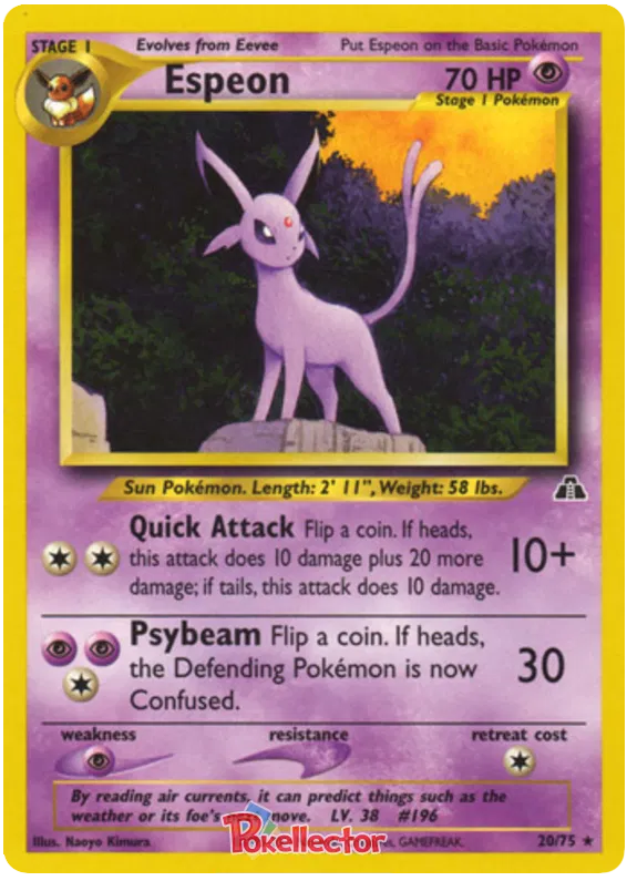 Espeon - Neo Discovery #20