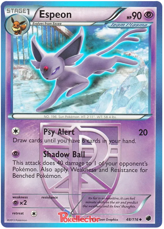 Espeon - Plasma Freeze #48