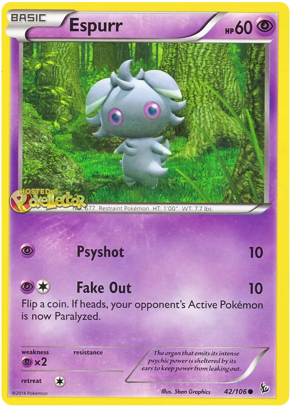 Espurr - XY Flashfire #42