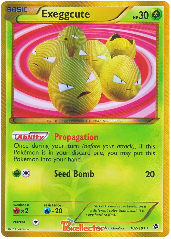 Exeggcute - Plasma Blast #102