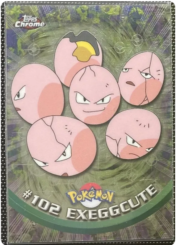 Exeggcute - Topps Series 2 #102