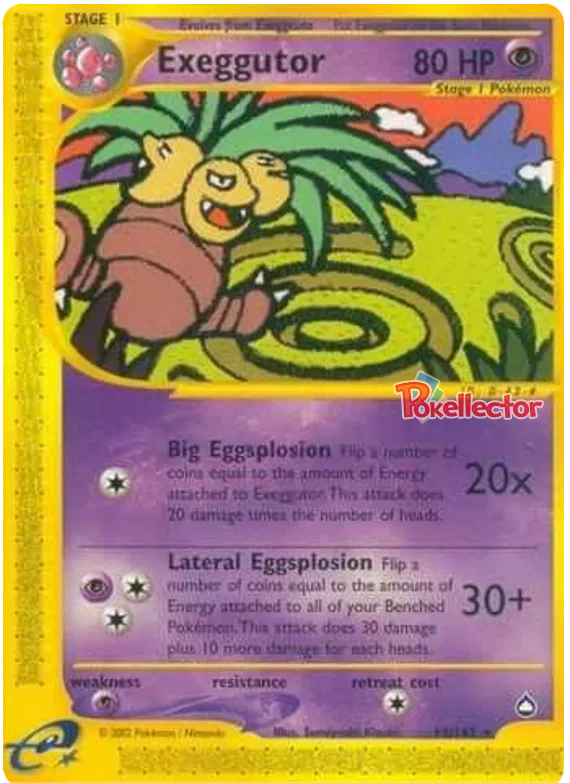 Exeggutor - Aquapolis #13